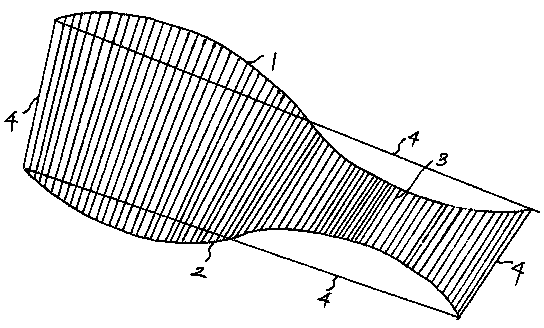 Double-elbow three-dimensional curve equidensity weft curvy weaving method and made fabric