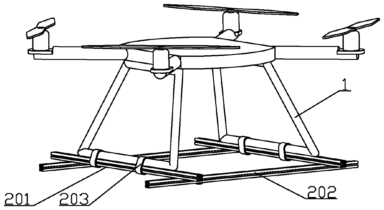 An indoor test platform and test method for agricultural drones