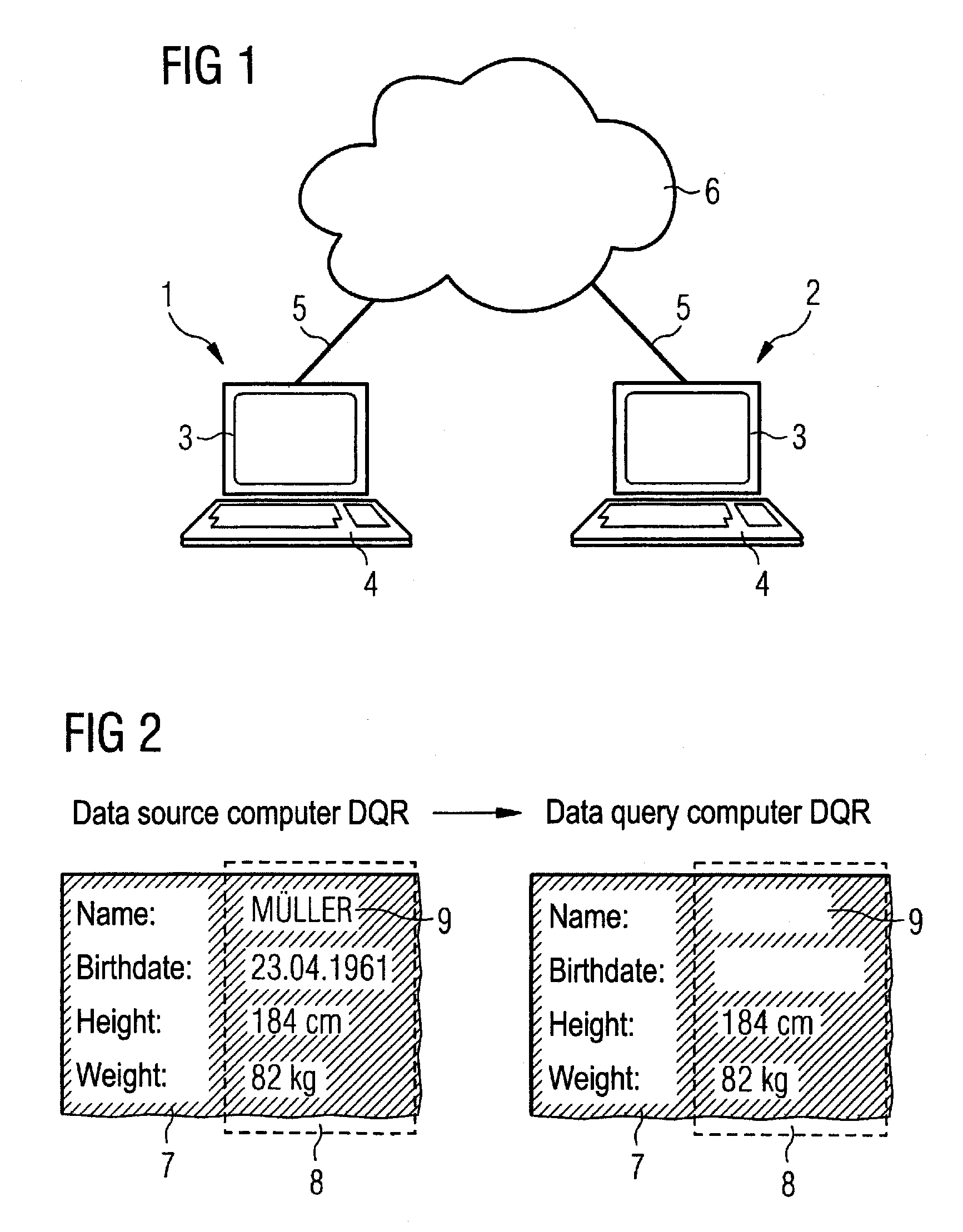 Method for remote transfer of display data between two computers