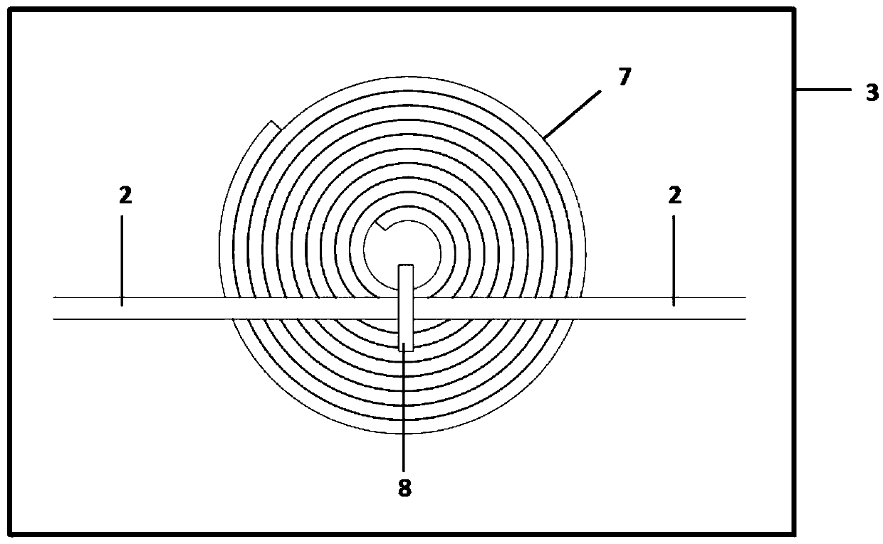 Multiparameter oil comprehensive detection device and manufacturing method thereof