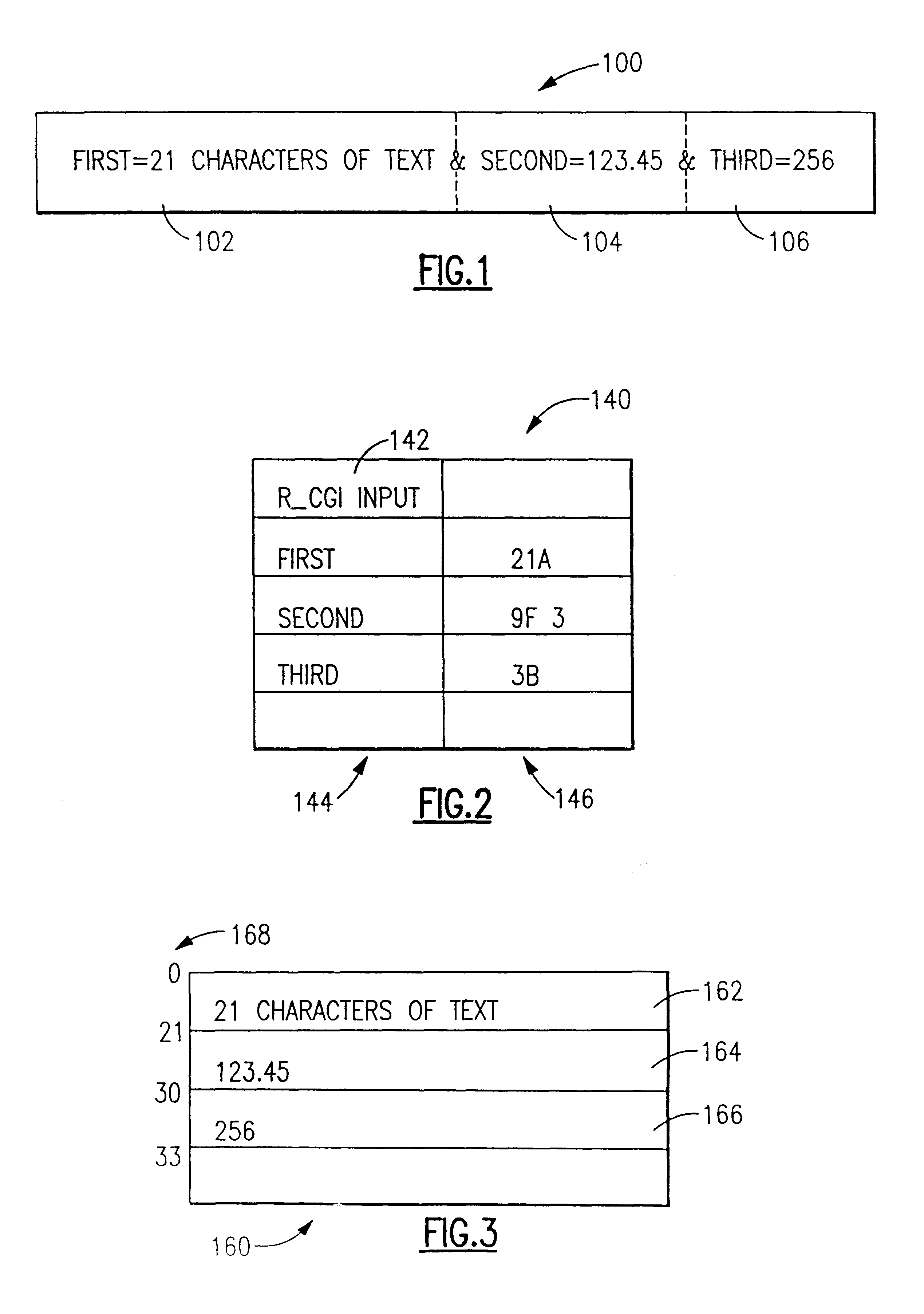 System and method for building a data structure of converted values without keywords from an input string including keyword/text value pairs