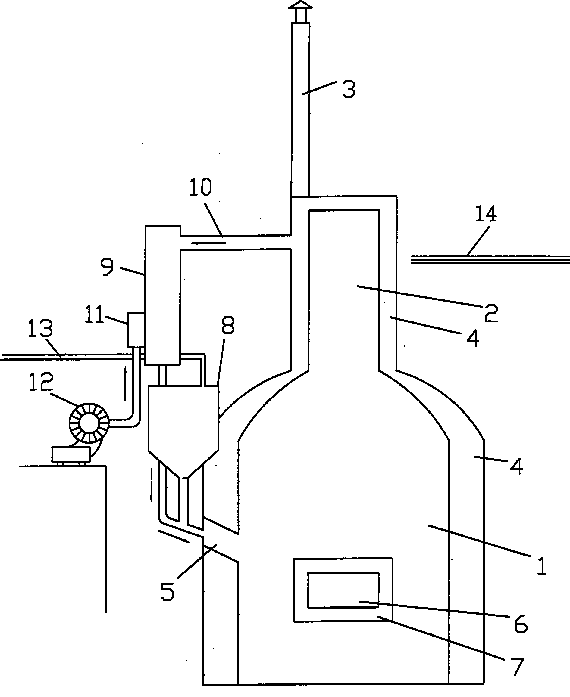 Aluminum melting method with petroleum coke as fuel and petroleum coke aluminum melting furnace