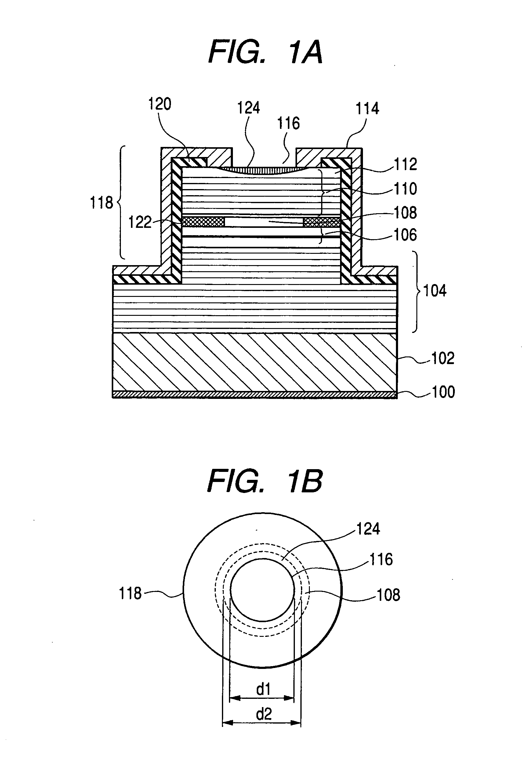 Vertical cavity surface emitting laser diode and process for producing the same