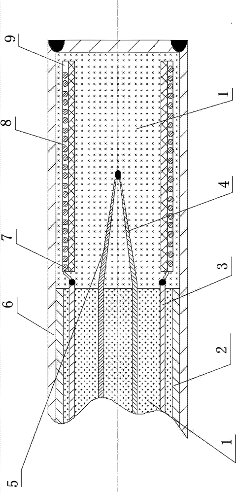 Preparation method of heating type thermocouple liquid level measurement sensor