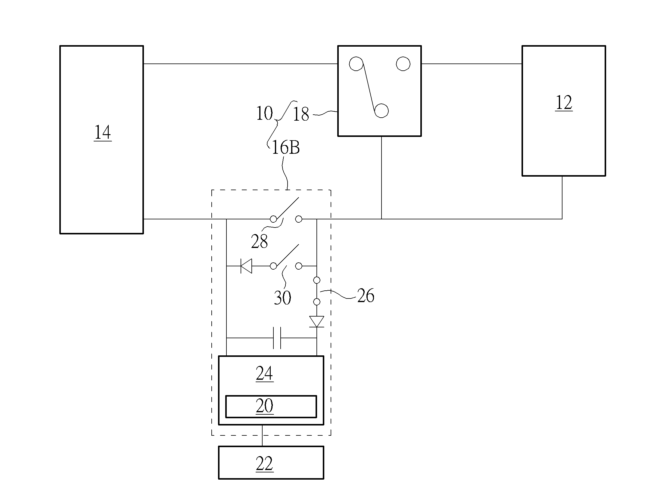 Video doorbell system and related power supply adjusting method