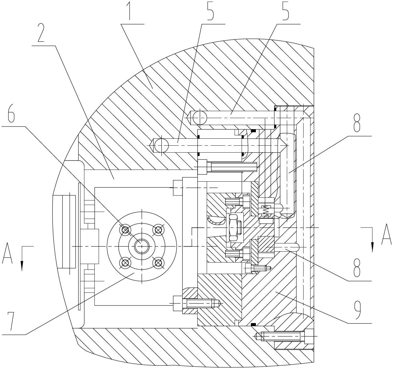 Pipeline connecting structure applicable to narrow spaces