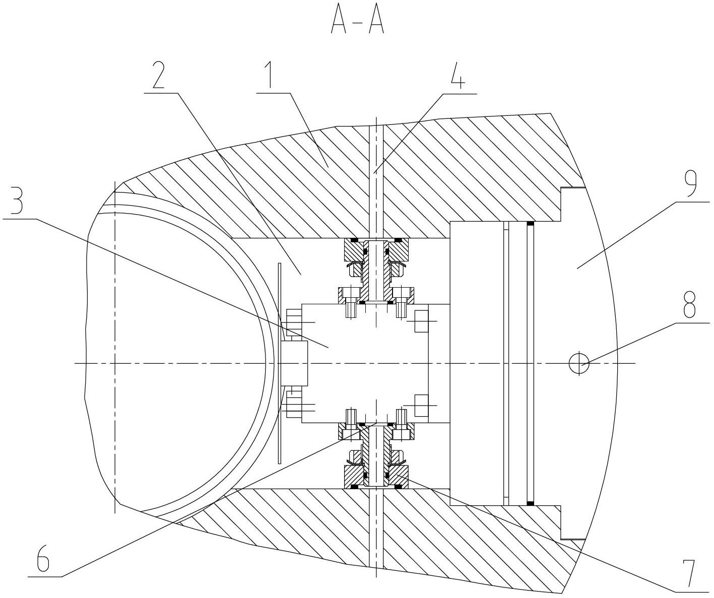 Pipeline connecting structure applicable to narrow spaces