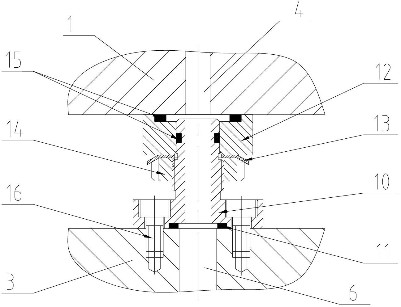 Pipeline connecting structure applicable to narrow spaces