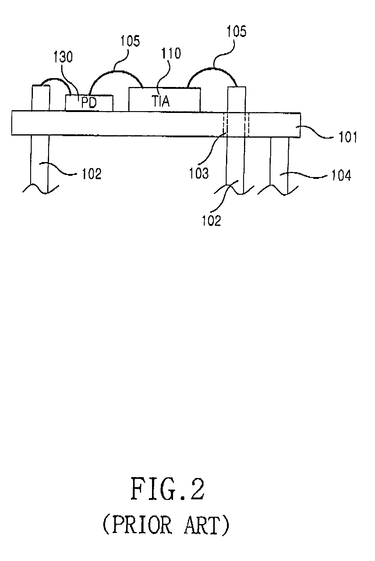 Optical receiver module with TO-Can structure