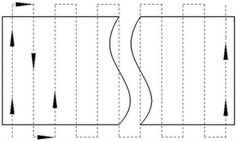 A method of ultrasonic non-destructive measurement of internal residual stress field of metal sheet