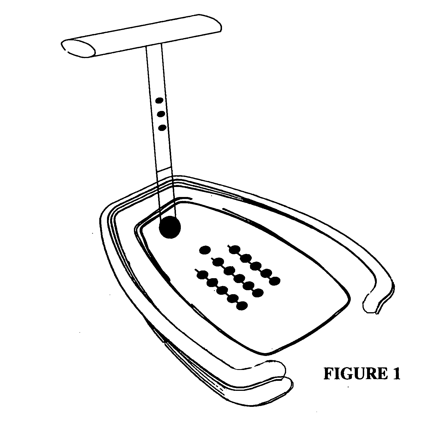Ped. scrubber, exfoliator foot shower