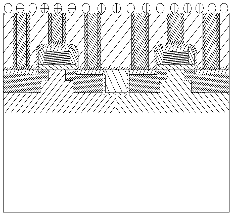 Location method of failure point and failure analysis method of chip