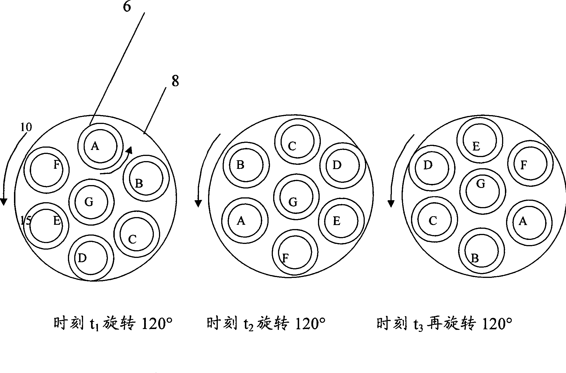 Iron based nanocrystalline magnet core for large power inverter power source and production method