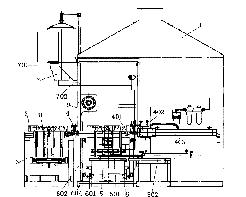 Automatic primer dipping and coating mechanism for plastic-coated spline shaft without sagging