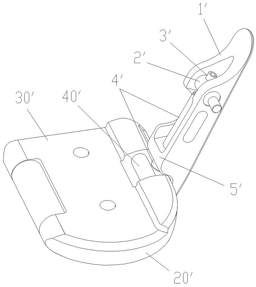 A handle self-locking mechanism and folding joint
