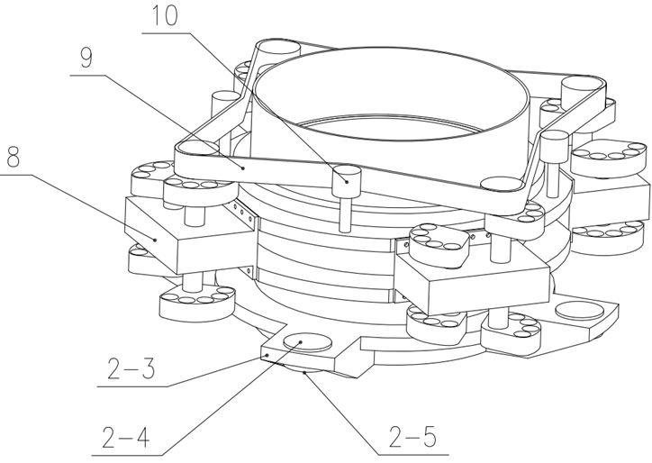 Vertical equal-eccentric-distance inertia crusher