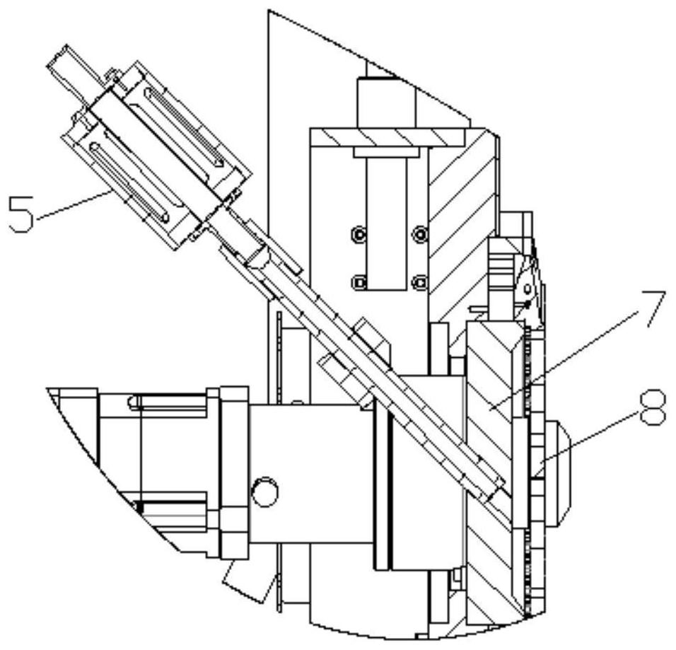 High-speed bead planting machine