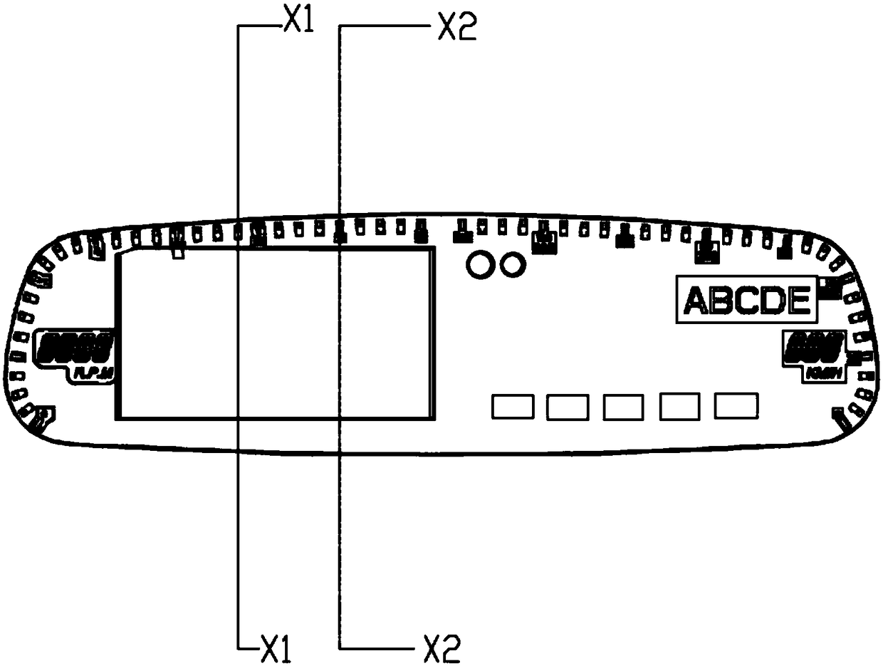 Rearview mirror with display instrument function and control system of rearview mirror