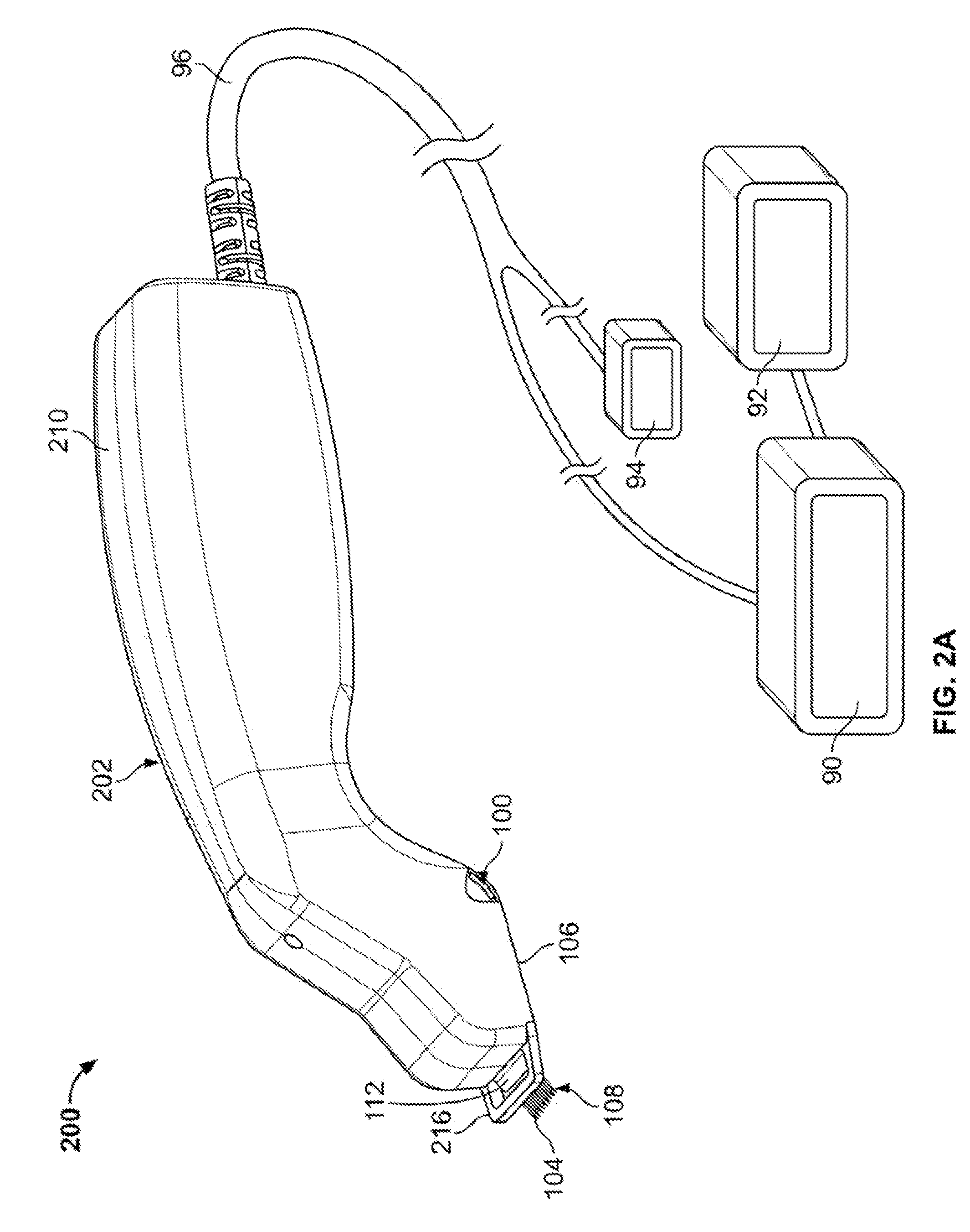 Devices and methods for percutaneous energy delivery