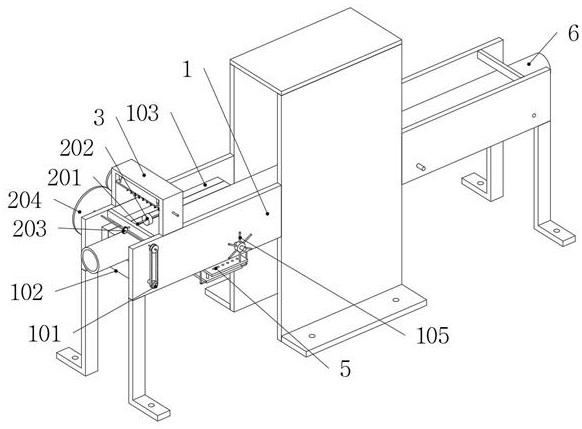 Winding and packaging equipment for stainless steel pipe body