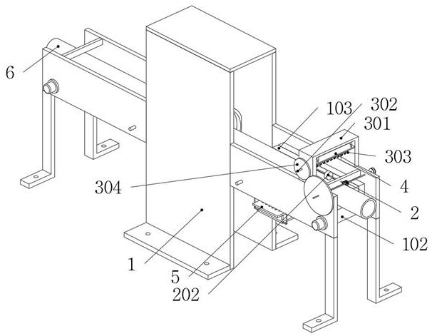 Winding and packaging equipment for stainless steel pipe body