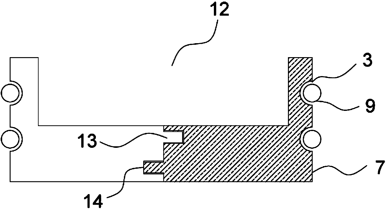 Combined type household water bed