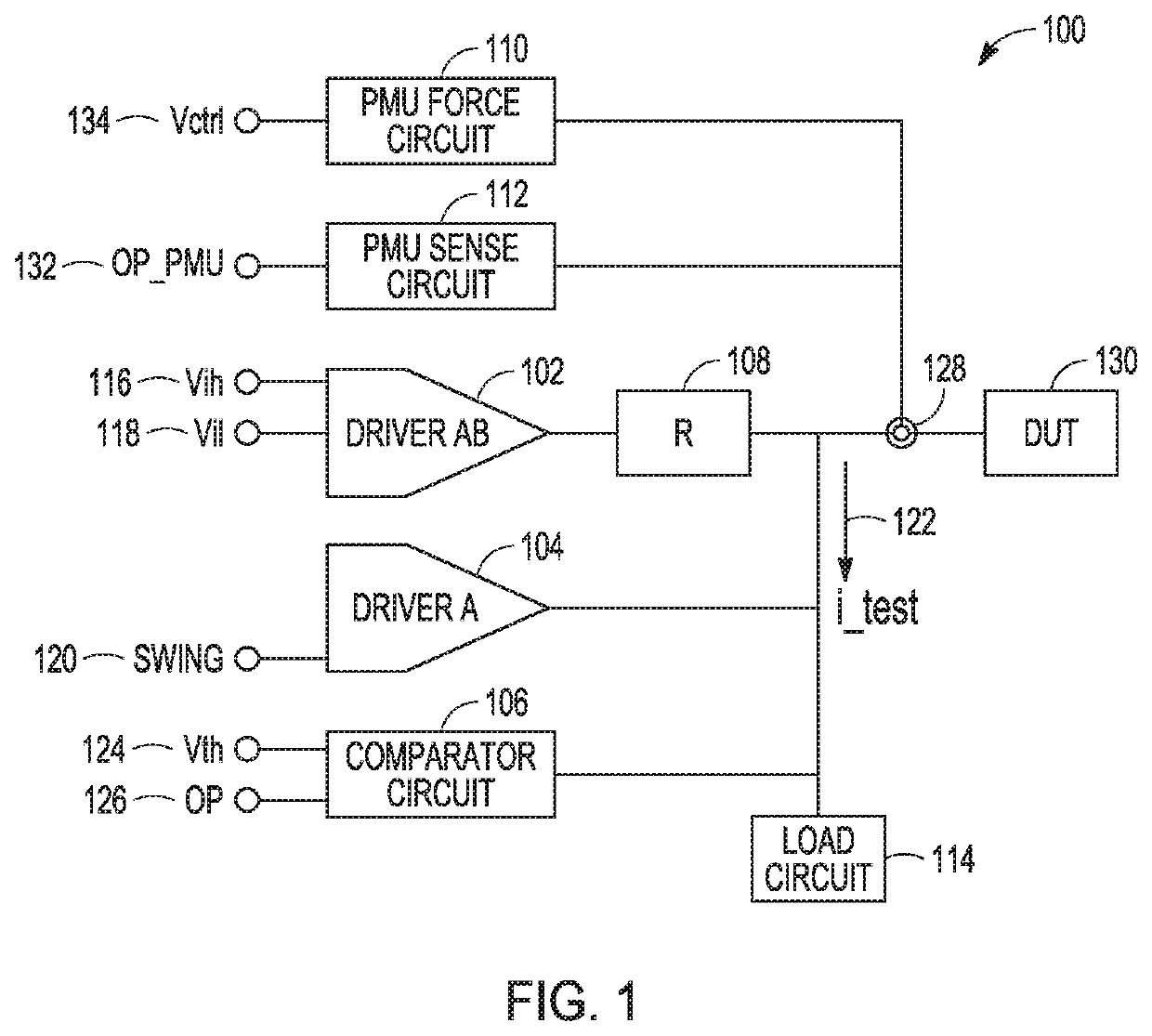 Pin driver and test equipment calibration