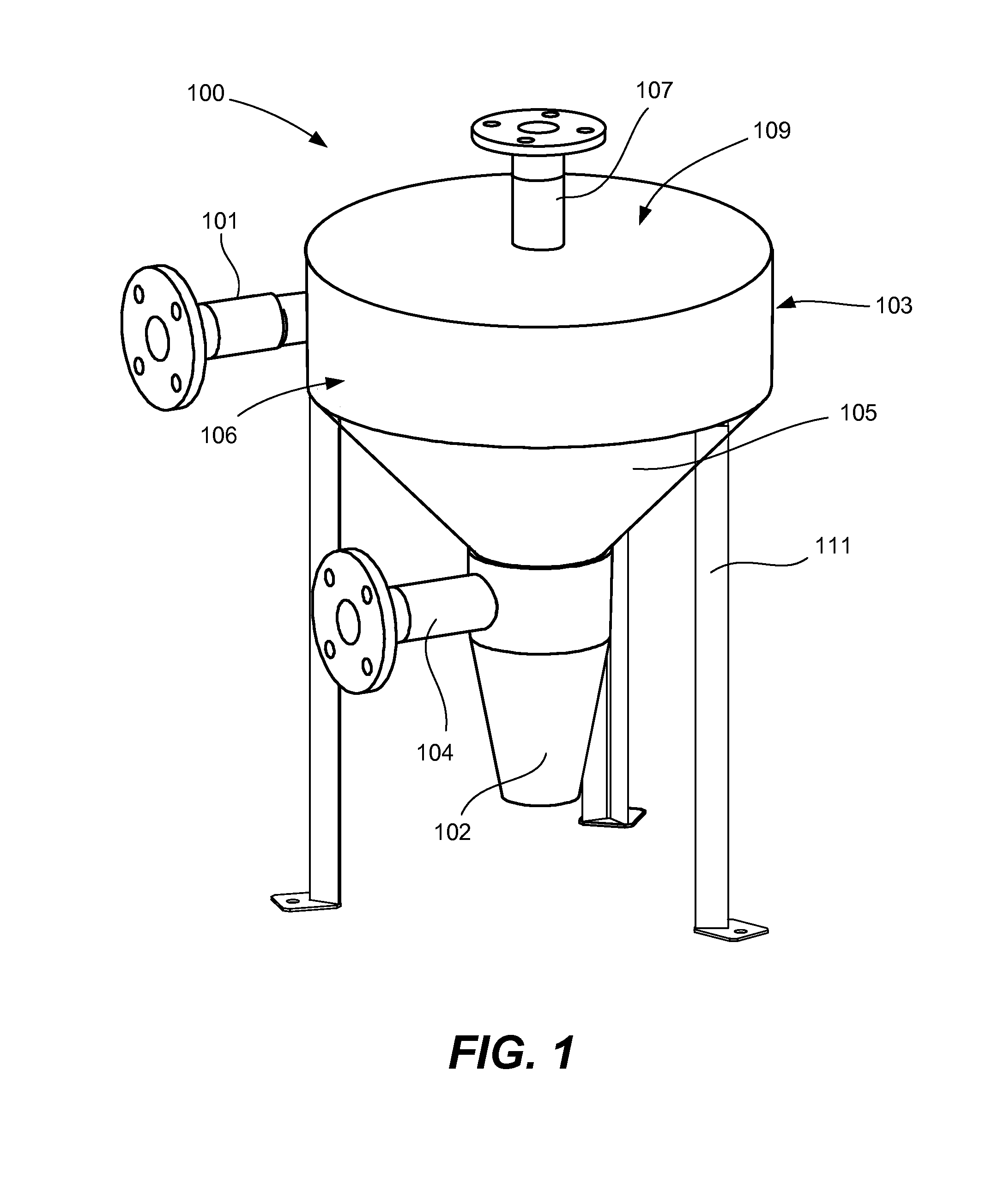 Apparatus and method for implementing hydroclone based fluid filtration systems with extensible isolated filter stages