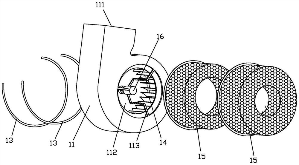 Internal disinfection type blower and fan with disinfection function