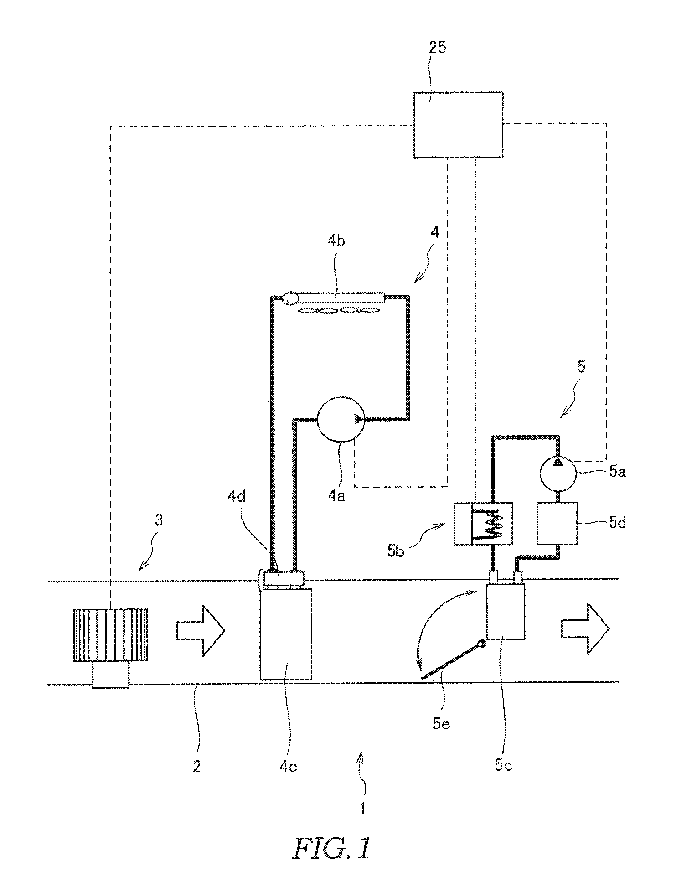 Vehicle air-conditioner safety device, and control method thereof