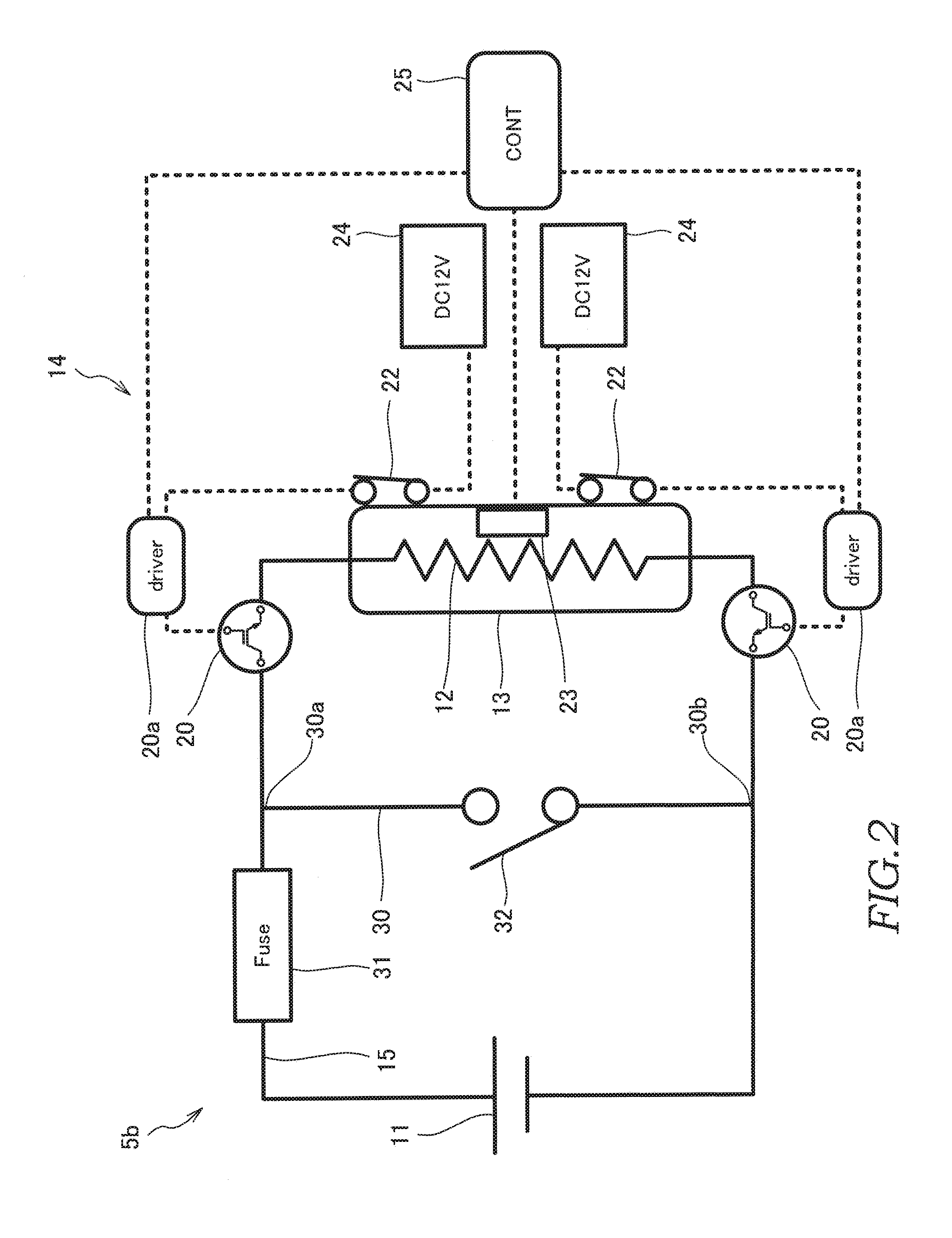 Vehicle air-conditioner safety device, and control method thereof