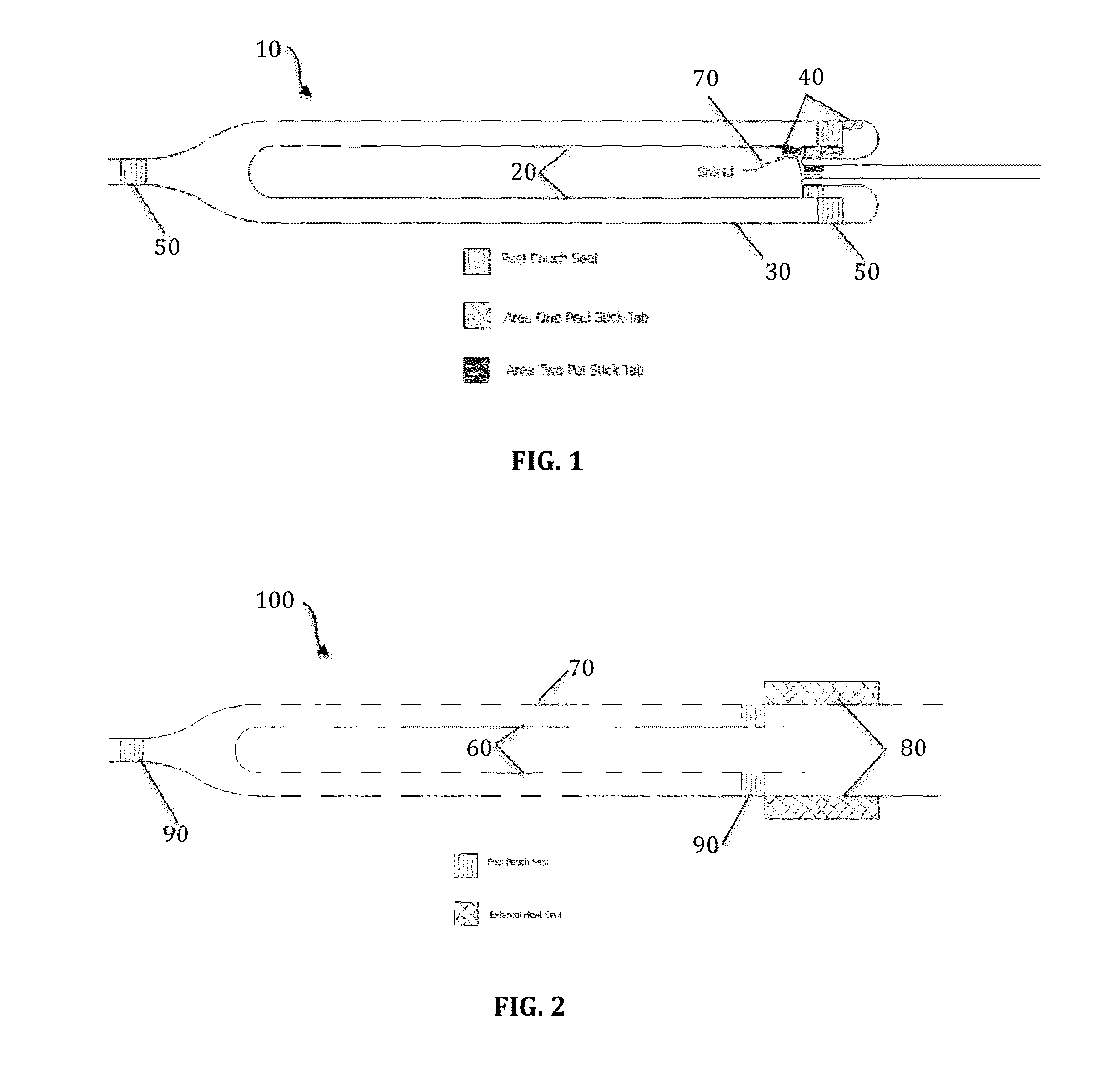 Dual Sterile Pouch and Sealing Mechanisms for the Containment of a Non-Sterile Device