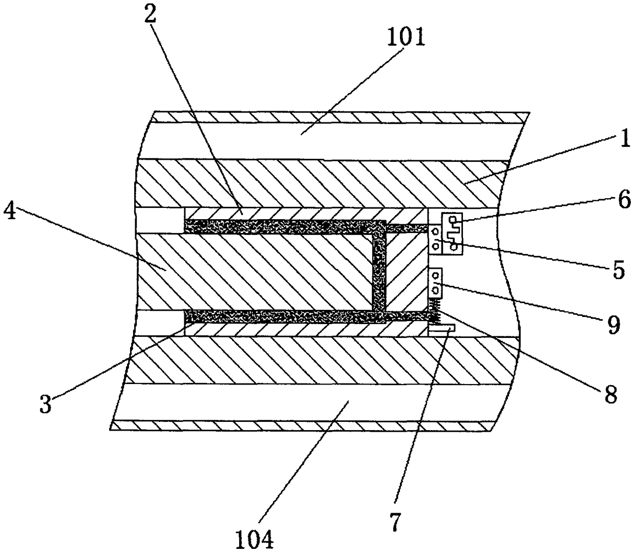 A multi-stage inching cycle speckle removal device for the Department of Cardiology