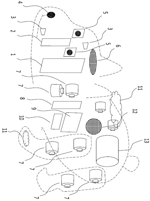 Emotion communication device of pet robot