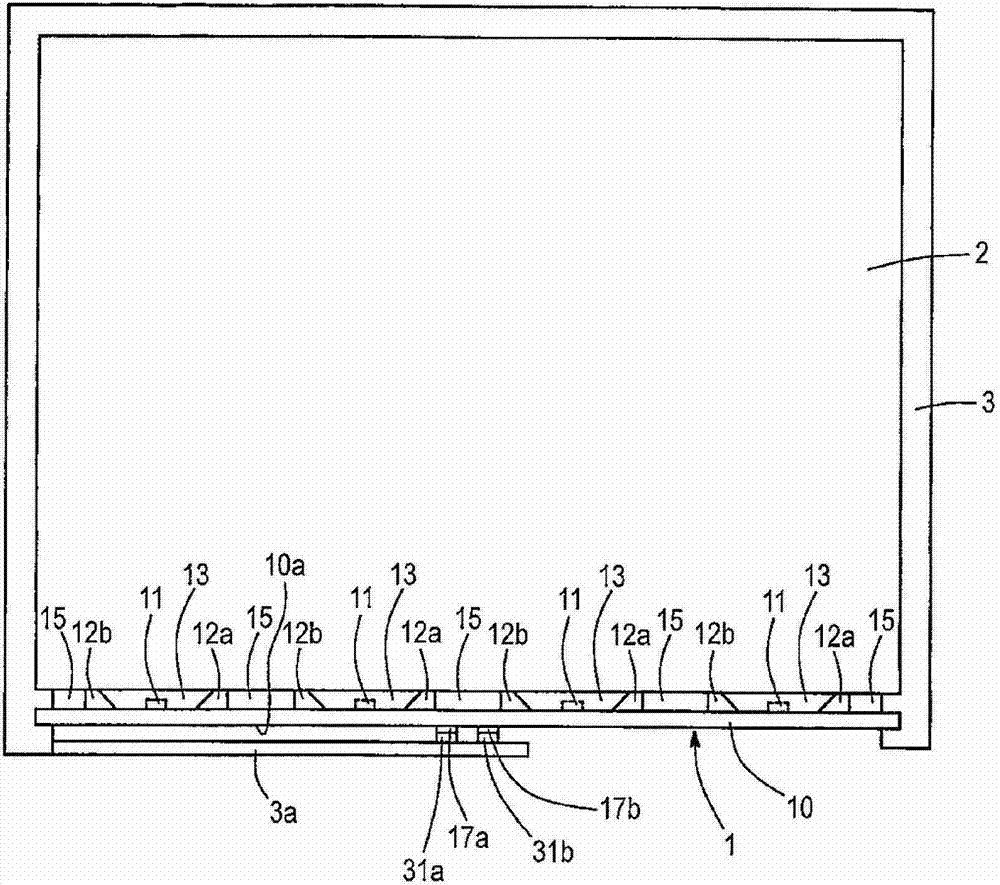 Linear light source device and planar light source device