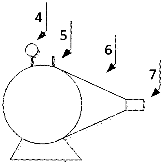 Cabling device of marine seismic exploration liquid cable