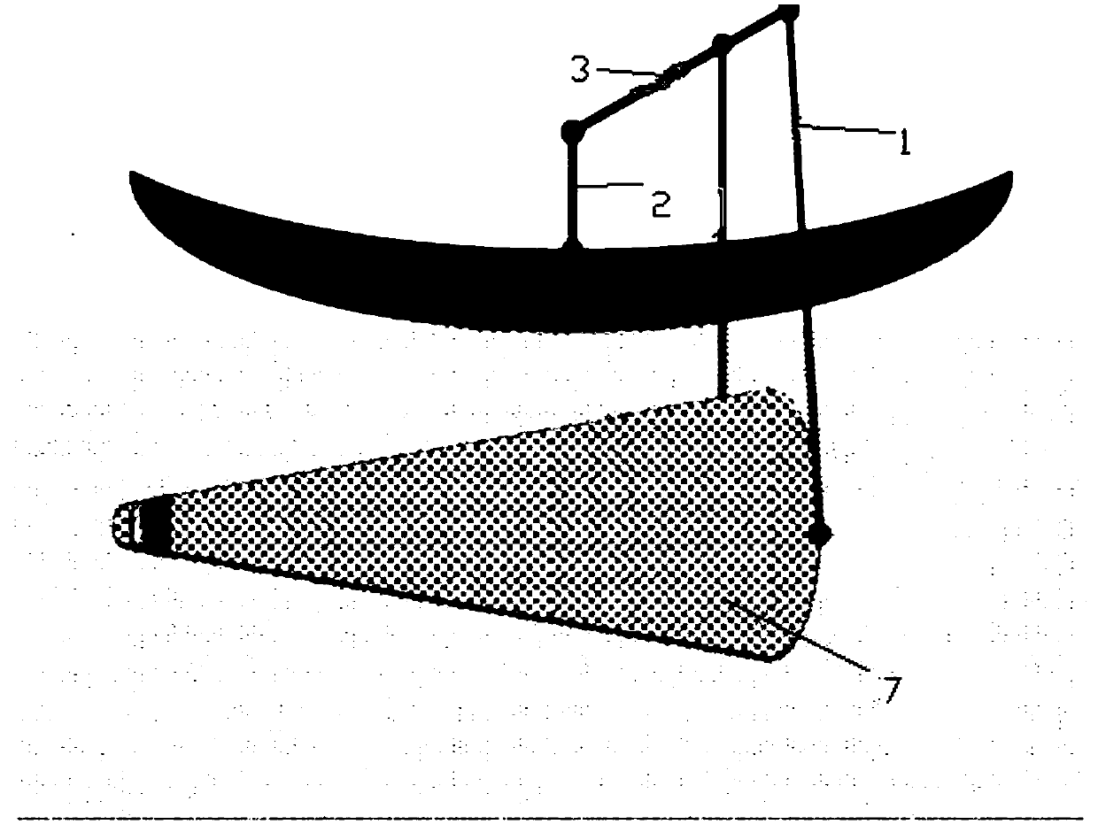 A fry collection device capable of controlling sampling depth