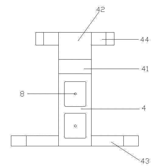 Welding structure for plate electrode foils and plate lug of lithium battery