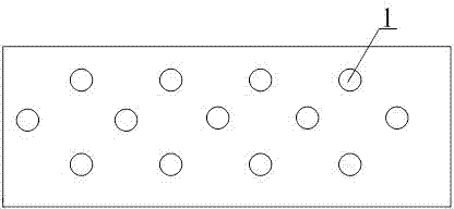 Vegetation recovery method for water front hard protection slope