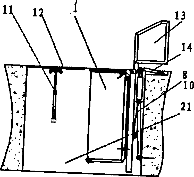 Vertical tilting transport apparatus for domestic refuse