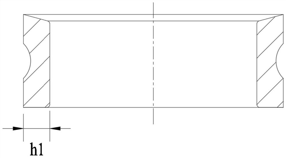 Touchdown bearing with self-centering function for vertical magnetic bearing rack