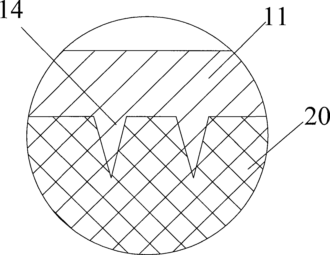 A flat converter and its making method