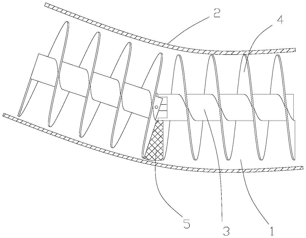 Novel conveying pipeline