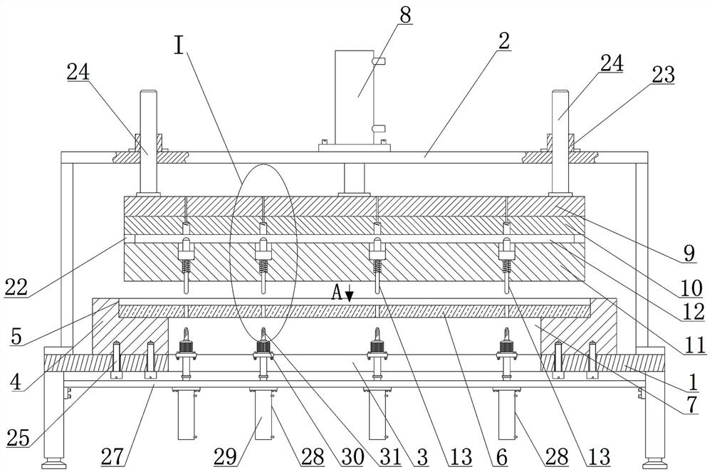 A device and method for high-precision detection of leaked drilling holes on a circuit board