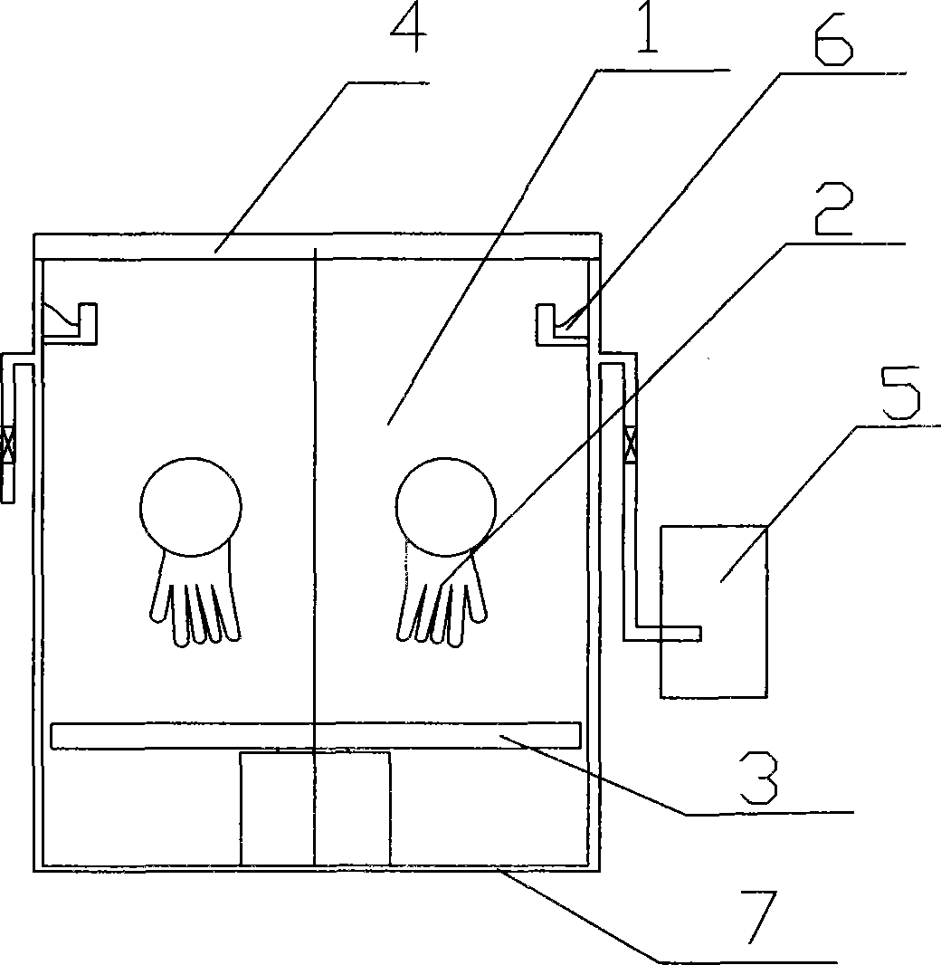 Closed reaction device