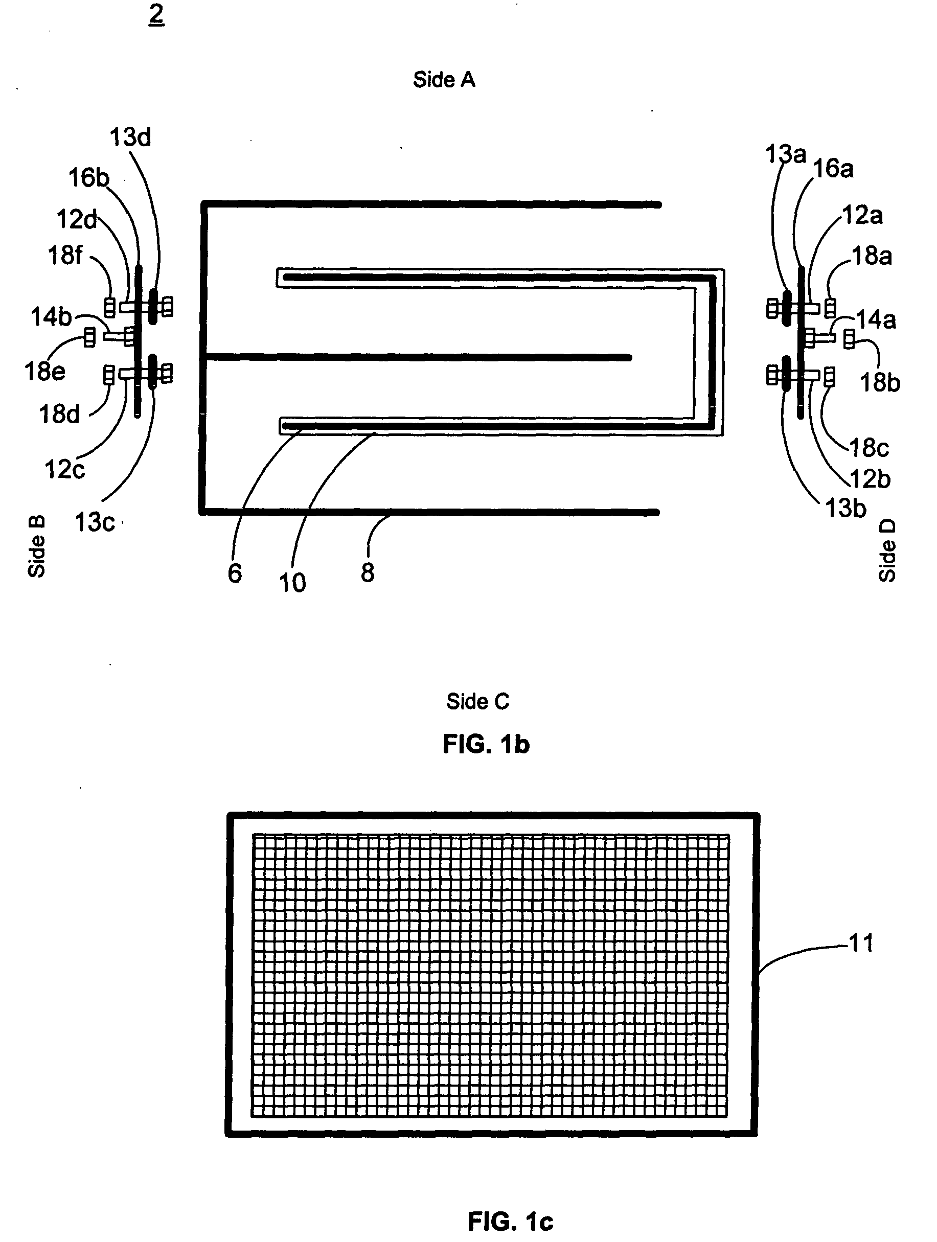 Electrolytic cell stack with porous surface active electrode for removal of organic contaminants from water and method to purify contaminated water