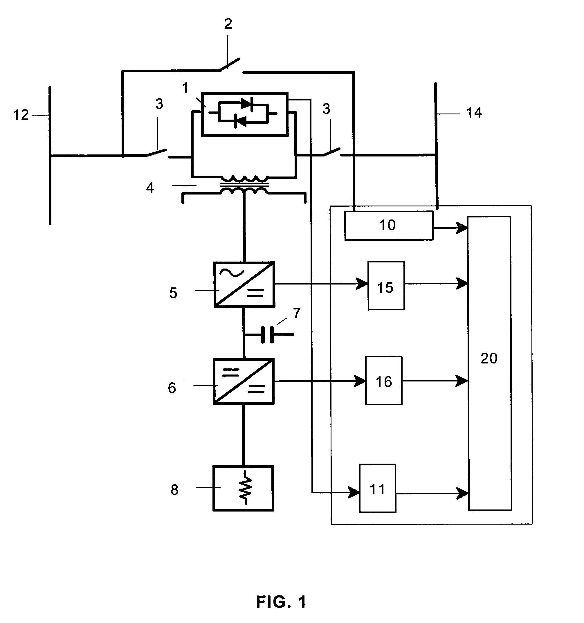 Method and device for preventing the disconnection of an electric power generating plant from the electrical grid