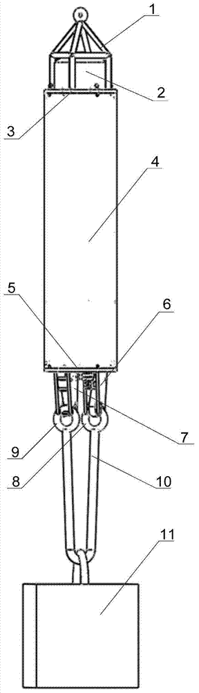 An integrated serial acoustic release device