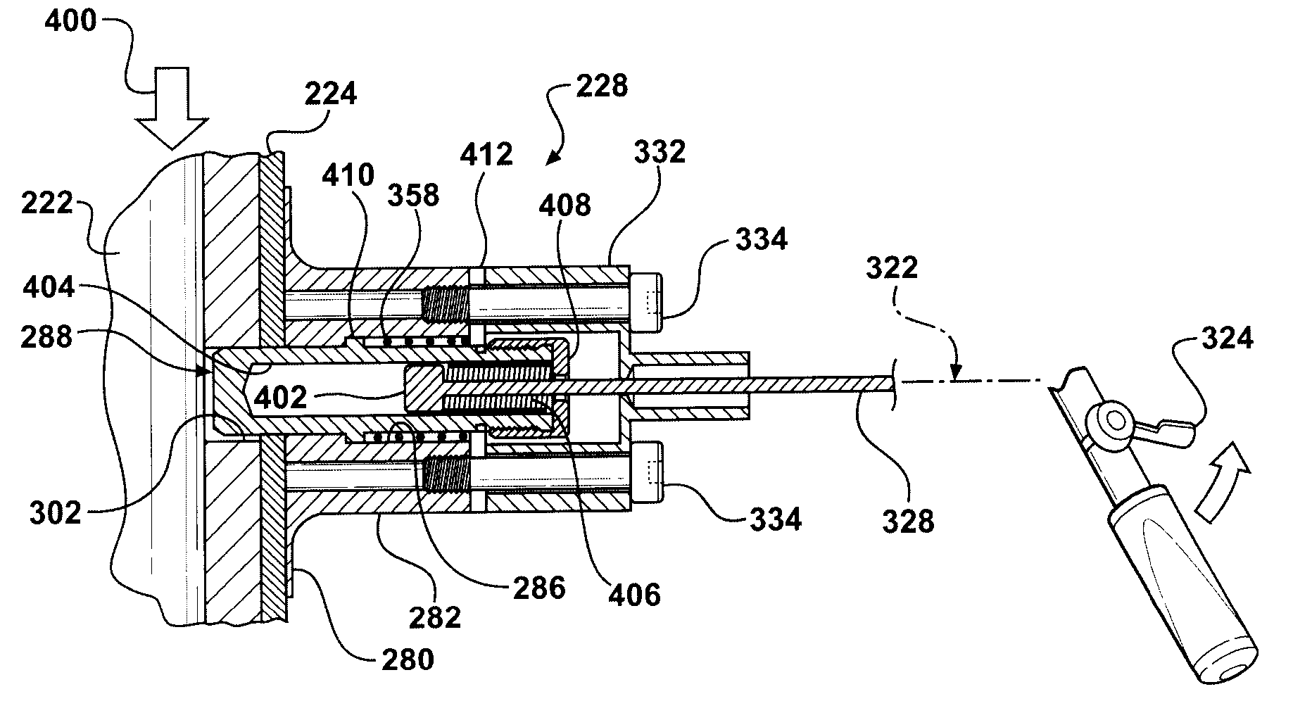 Adjustable bicycle seat post assembly