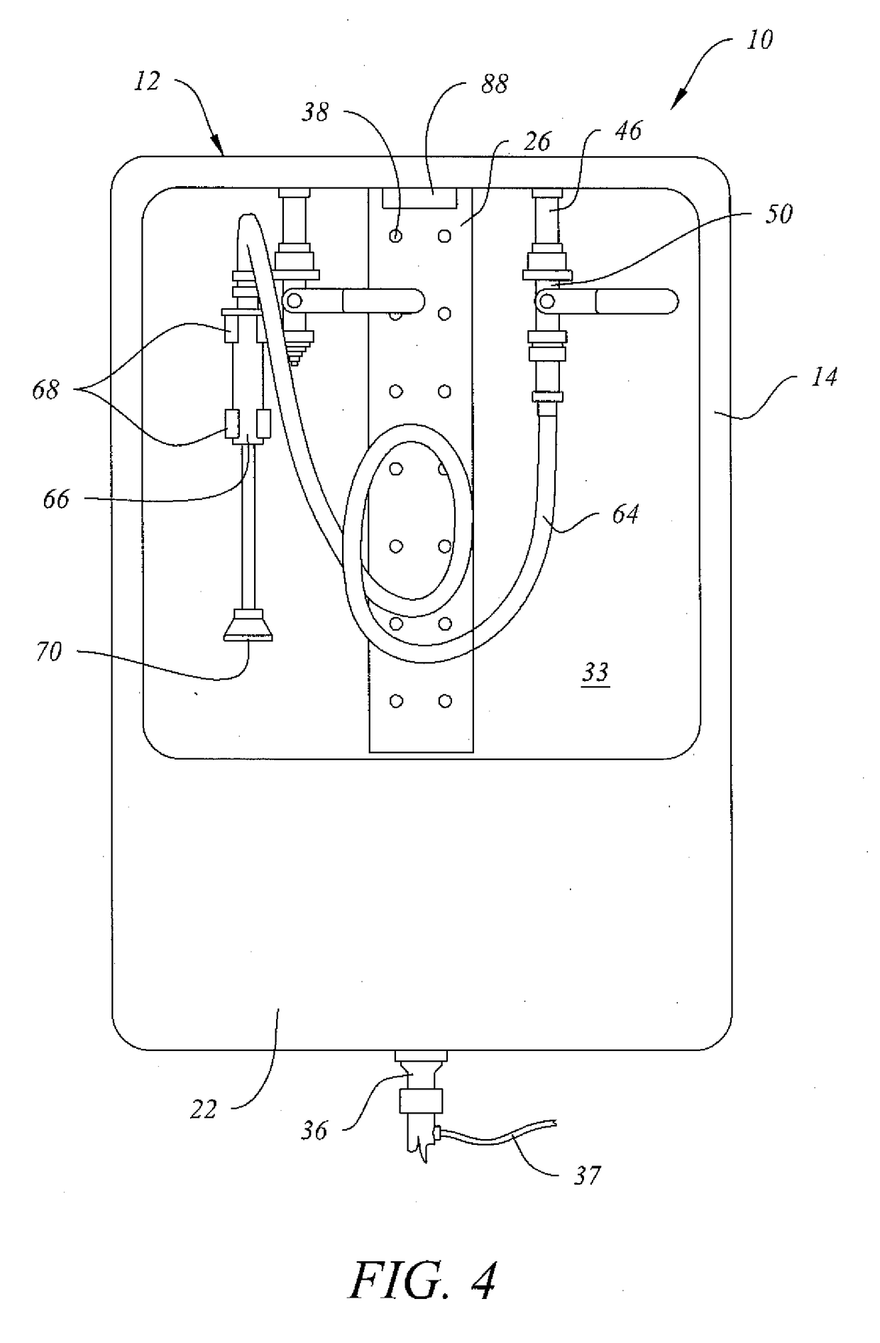 Hemodialysis Supply Box and Drain Cabinet for Continuous Renal Replacement Therapy